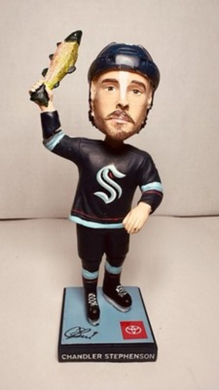 Seattle Kraken - Chandler Stephenson Bobblehead - 12/10/25 - Limited Edition SGA